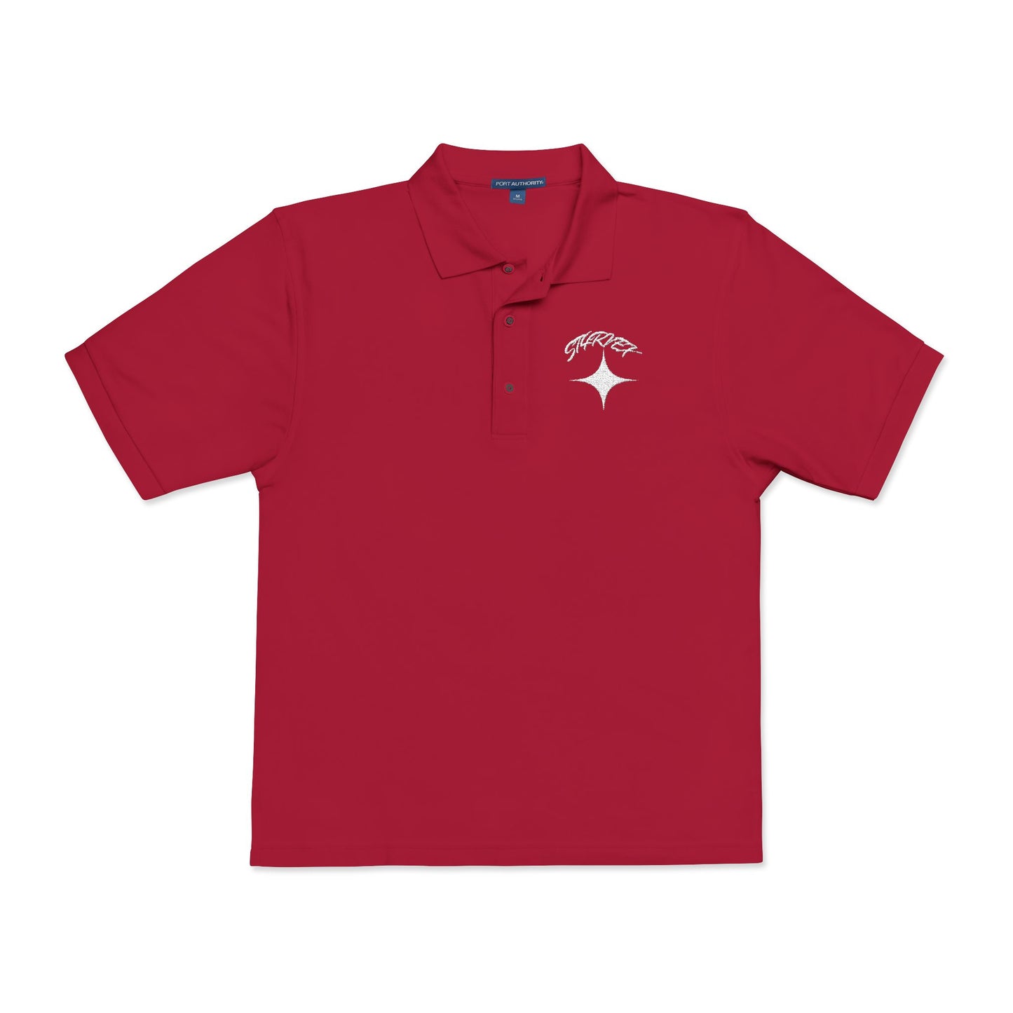 Embroidered 'Starvet' Polo Shirt with Compass Logo — Classic Casual Workwear