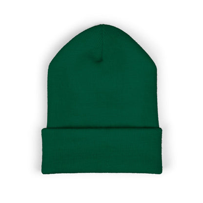 Embroidered STA4VEX Cuffed Beanie — Classic Knit Winter Hat