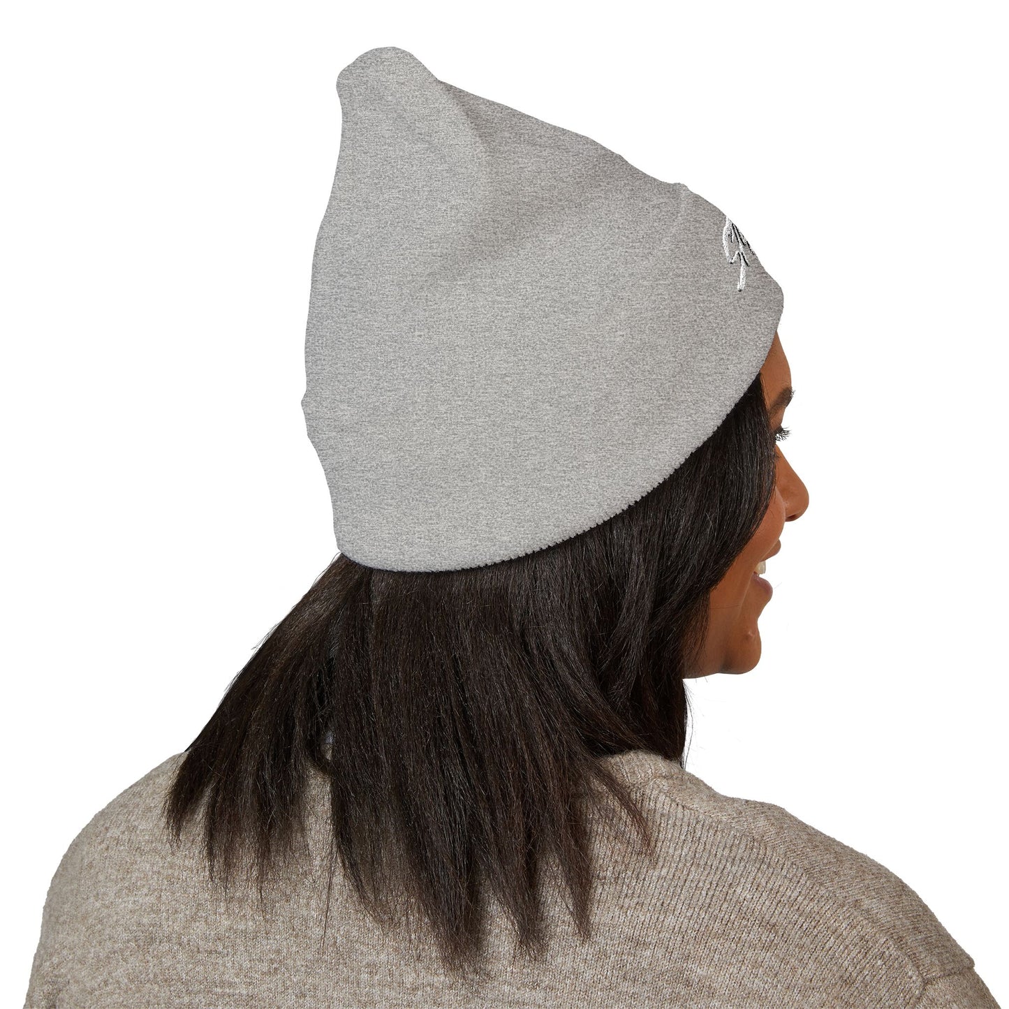 Embroidered STA4VEX Cuffed Beanie — Classic Knit Winter Hat