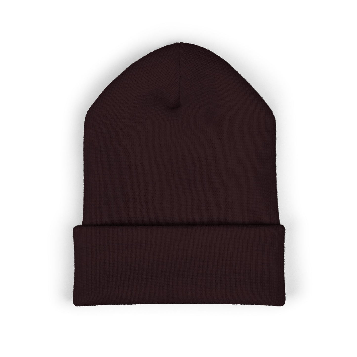 Embroidered STA4VEX Cuffed Beanie — Classic Knit Winter Hat