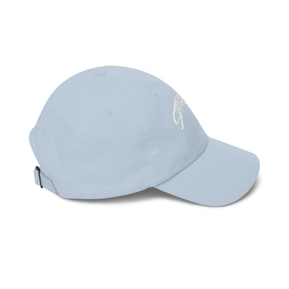 Dad Cap — Gold Glitter “ST4RVEX” Embroidered Baseball Hat