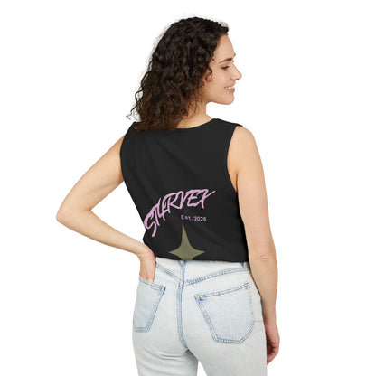 Starvex Sparkle Tank Top — Retro Star Graphic "EST. 2026"