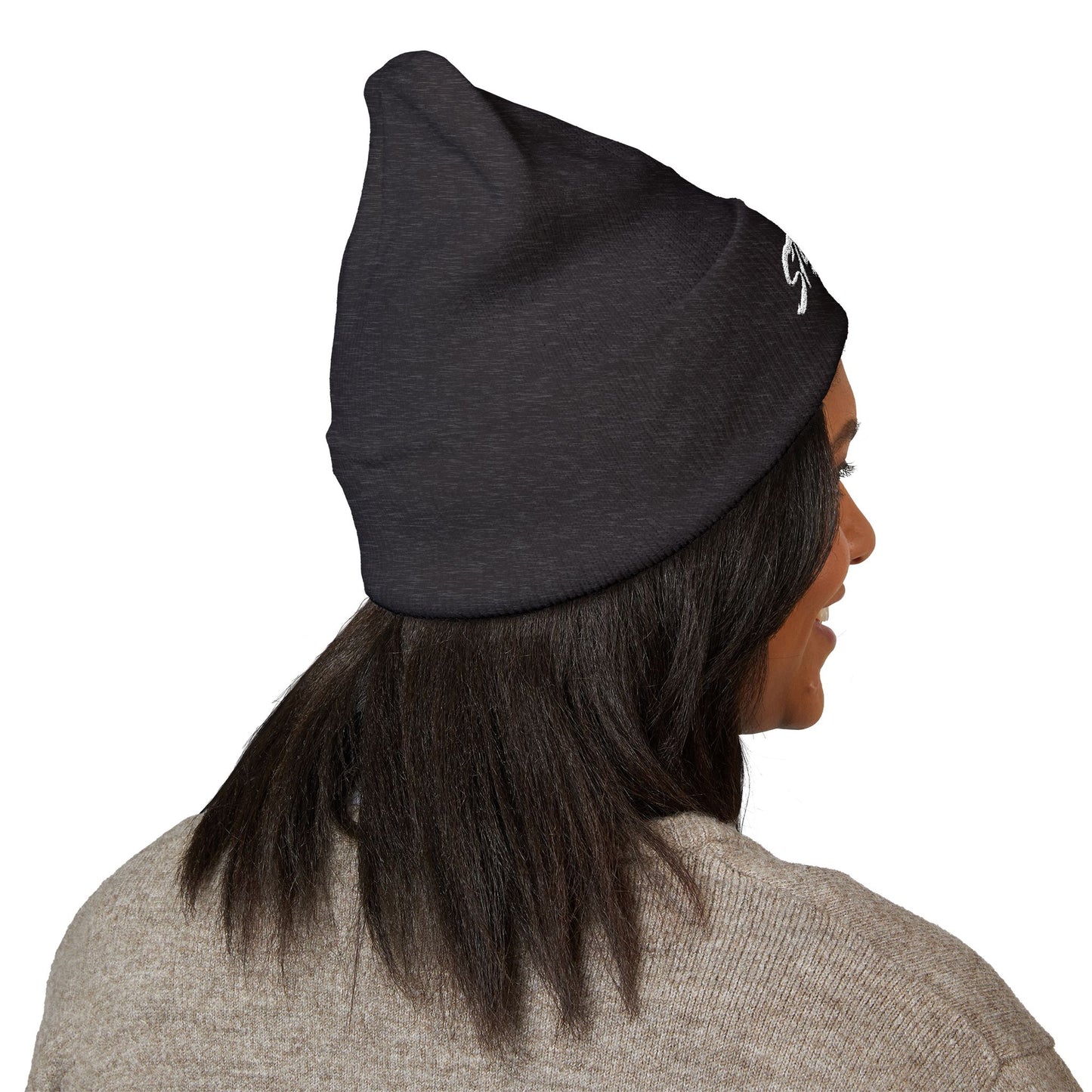Embroidered STA4VEX Cuffed Beanie — Classic Knit Winter Hat