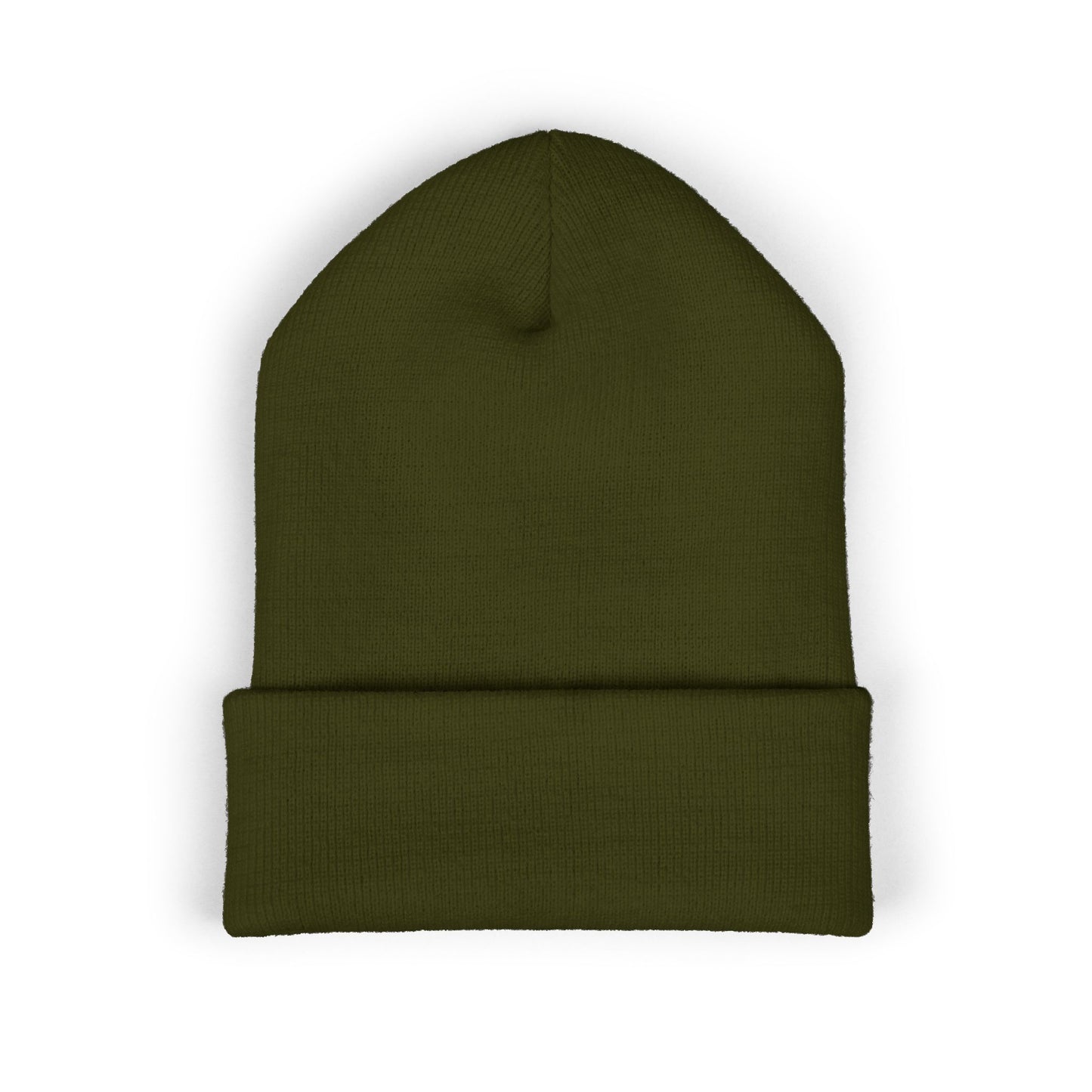 Embroidered STA4VEX Cuffed Beanie — Classic Knit Winter Hat