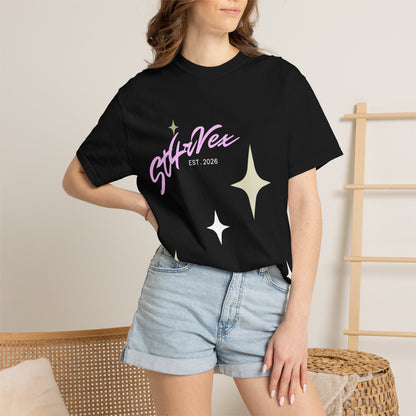 StarVex retro sparkles T-Shirt | vintage star logo tee, celestial graphic