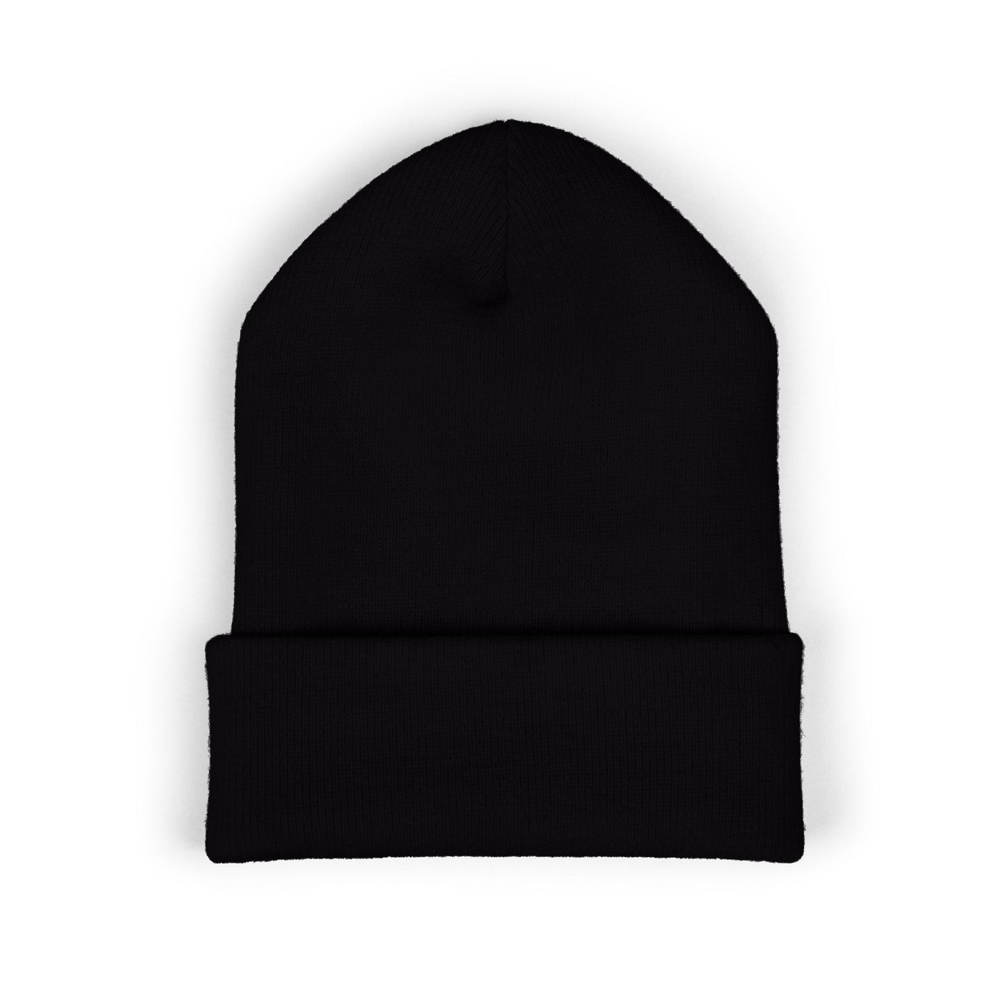 Embroidered STA4VEX Cuffed Beanie — Classic Knit Winter Hat