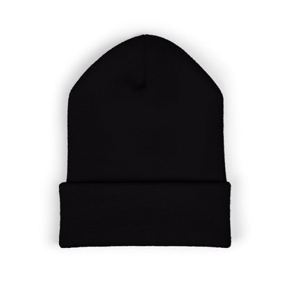 Embroidered STA4VEX Cuffed Beanie — Classic Knit Winter Hat