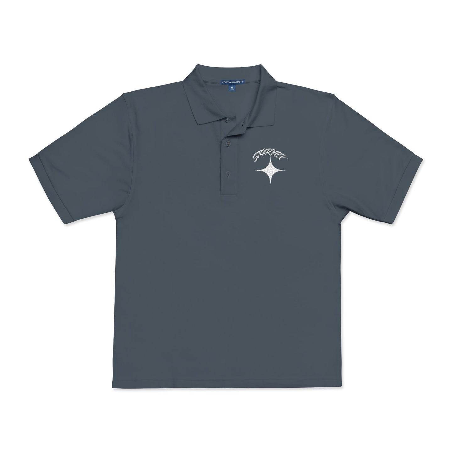 Embroidered 'Starvet' Polo Shirt with Compass Logo — Classic Casual Workwear