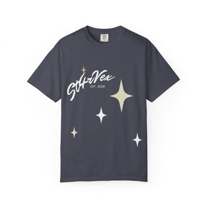 StarVex retro sparkles T-Shirt | vintage star logo tee, celestial graphic