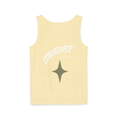 Starvex Sparkle Tank Top — Retro Star Graphic "EST. 2026"