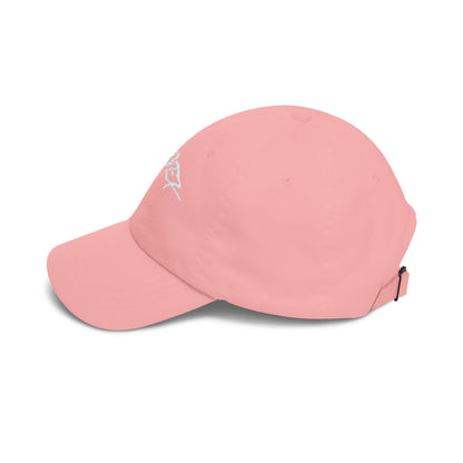 Dad Cap — Gold Glitter “ST4RVEX” Embroidered Baseball Hat