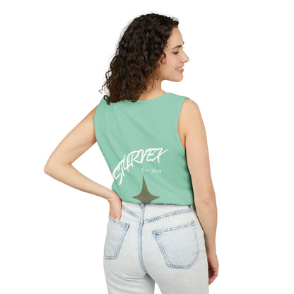 Starvex Sparkle Tank Top — Retro Star Graphic "EST. 2026"