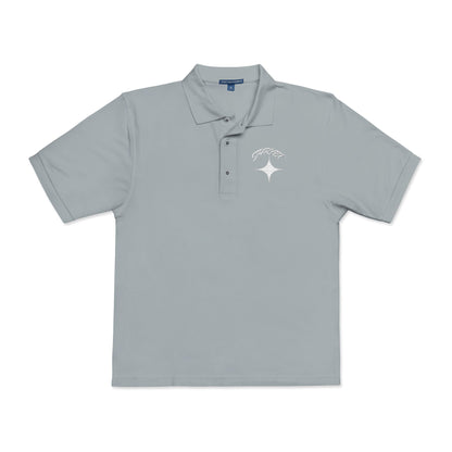 Embroidered 'Starvet' Polo Shirt with Compass Logo — Classic Casual Workwear