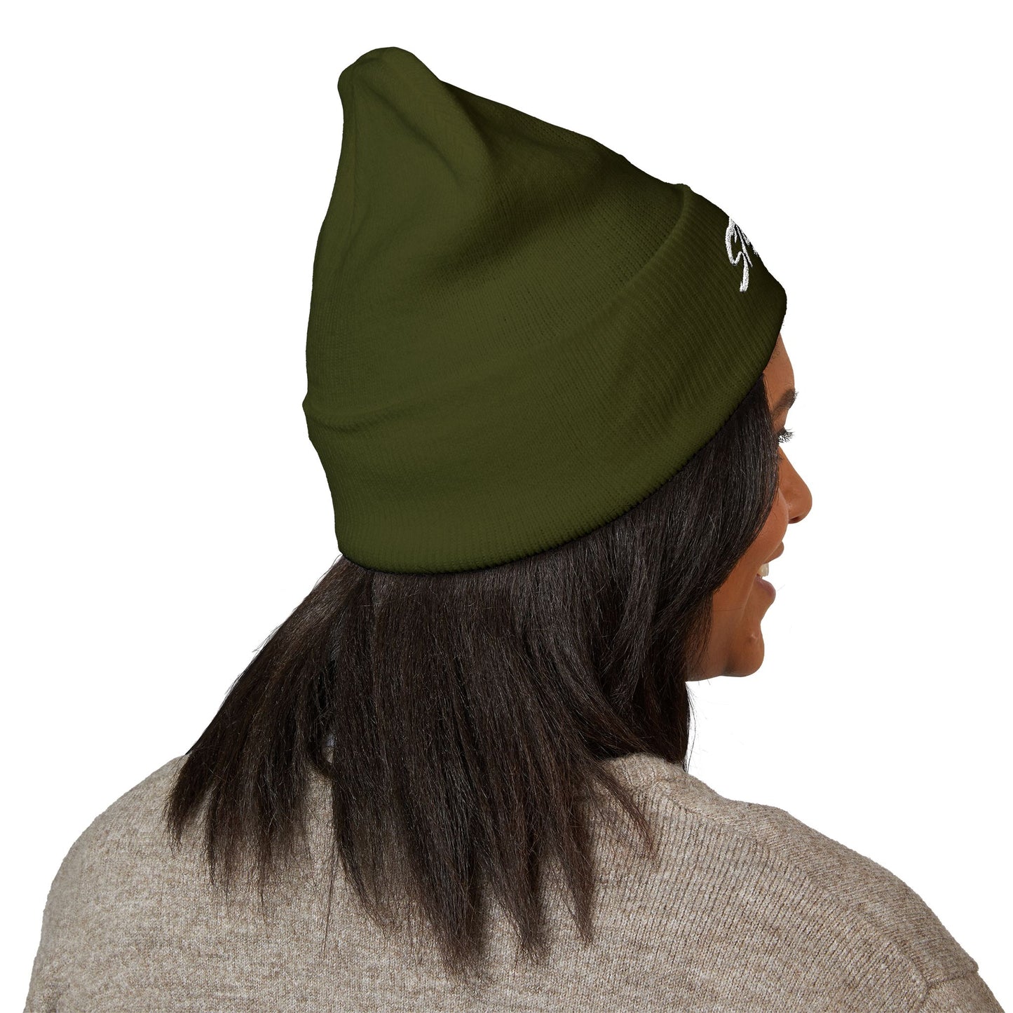 Embroidered STA4VEX Cuffed Beanie — Classic Knit Winter Hat