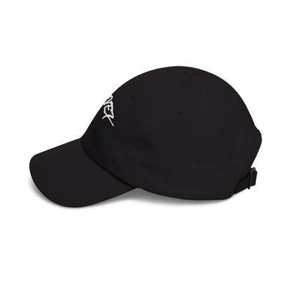 Dad Cap — Gold Glitter “ST4RVEX” Embroidered Baseball Hat