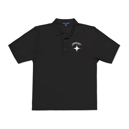 Embroidered 'Starvet' Polo Shirt with Compass Logo — Classic Casual Workwear