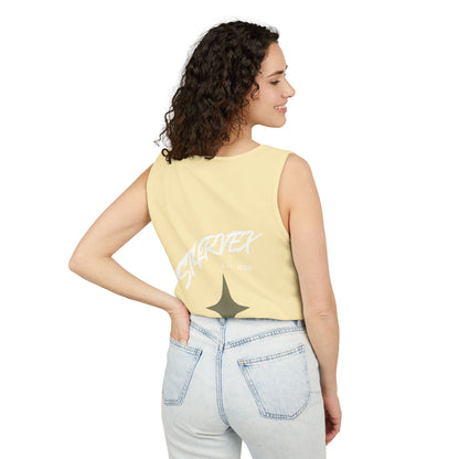 Starvex Sparkle Tank Top — Retro Star Graphic "EST. 2026"