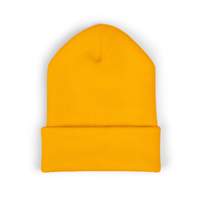 Embroidered STA4VEX Cuffed Beanie — Classic Knit Winter Hat